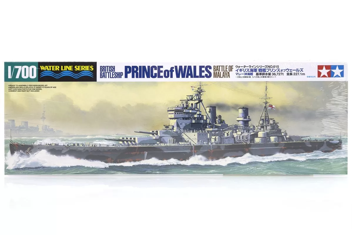 Tamiya 31615 British Battleship Prince Of Wales - Battle Of Malaya