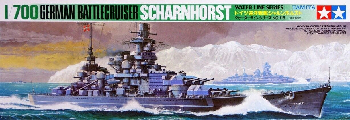 Tamiya 77518 German Battle Cruiser Scharnhorst