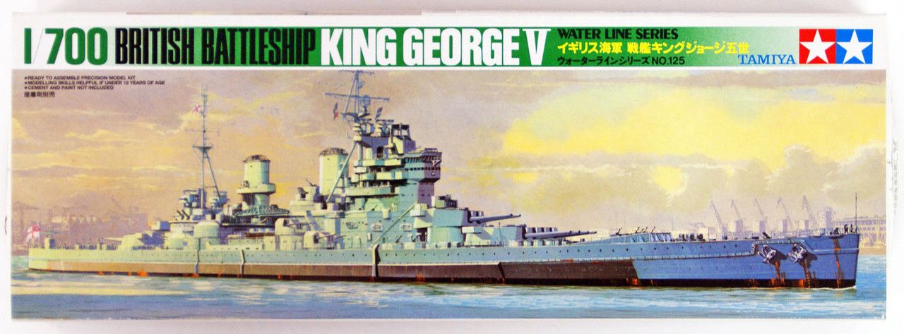 Tamiya 77525 British Battleship King George V