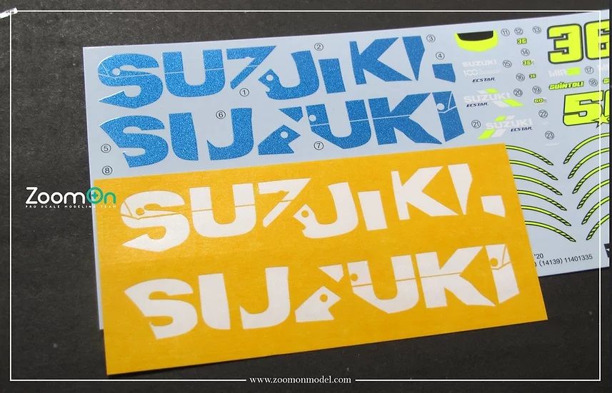 ZoomOn ZD153 Team Suzuki Ecstar GSX-RR ’20 pattern masks