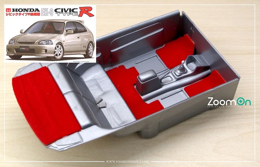 ZoomOn ZC006 Carpet set - Honda EK9 Type R