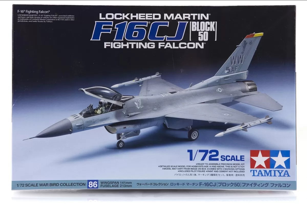 Tamiya 60786 F-16CJ Fighting Falcon