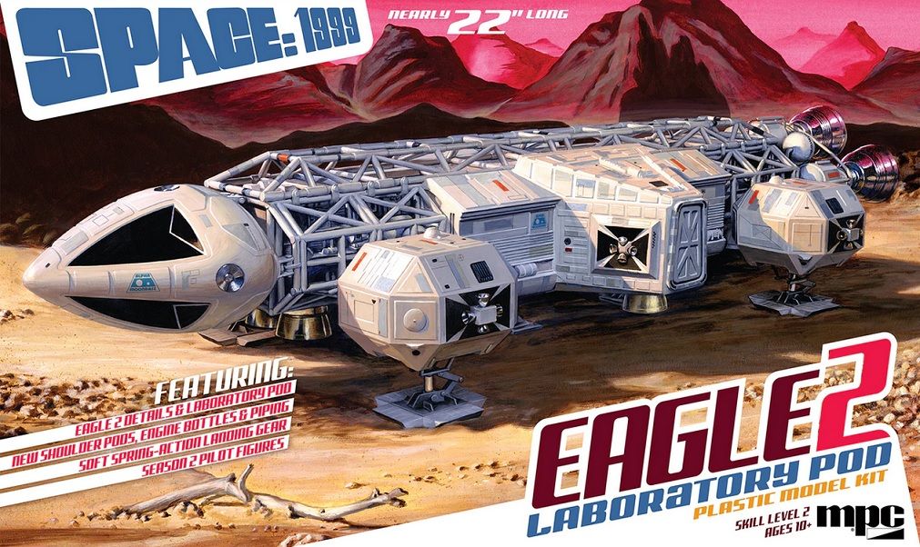 MPC 00923 1999 Eagle II With LAB Pod, special edition with metal parts
