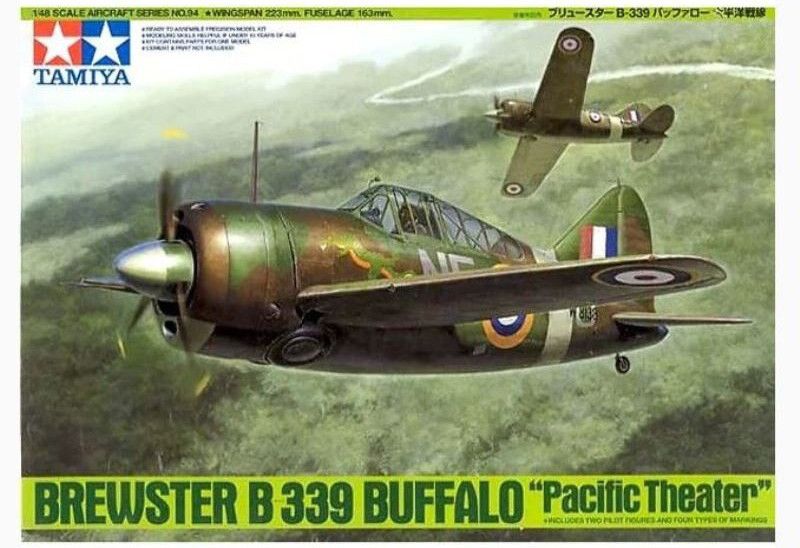Tamiya 61094 Brewster B-339 Buffalo - Pacific Theater