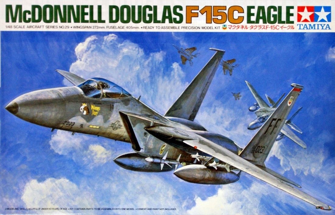Tamiya 61029 McDonnell Douglas F-15C Eagle