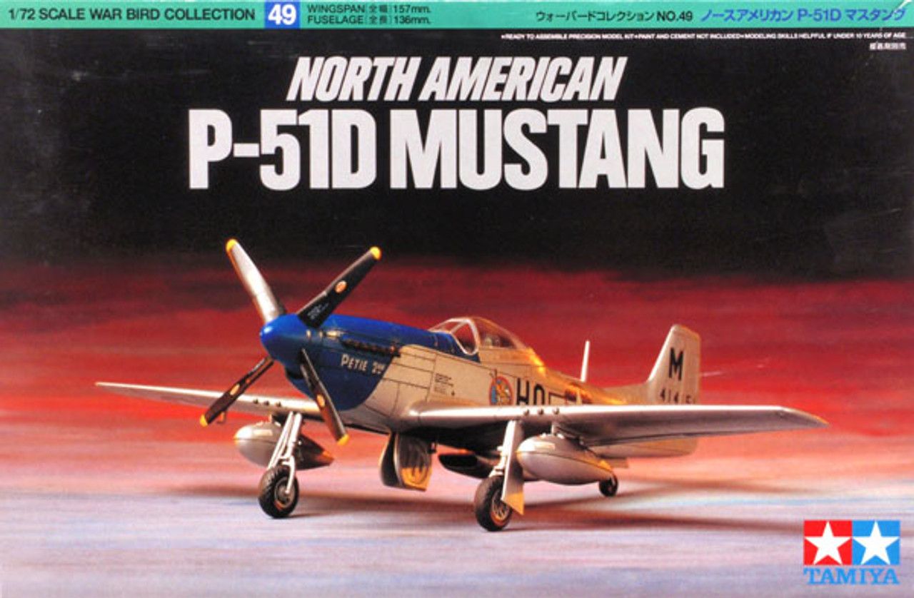 Tamiya 60749 North American P-51D Mustang