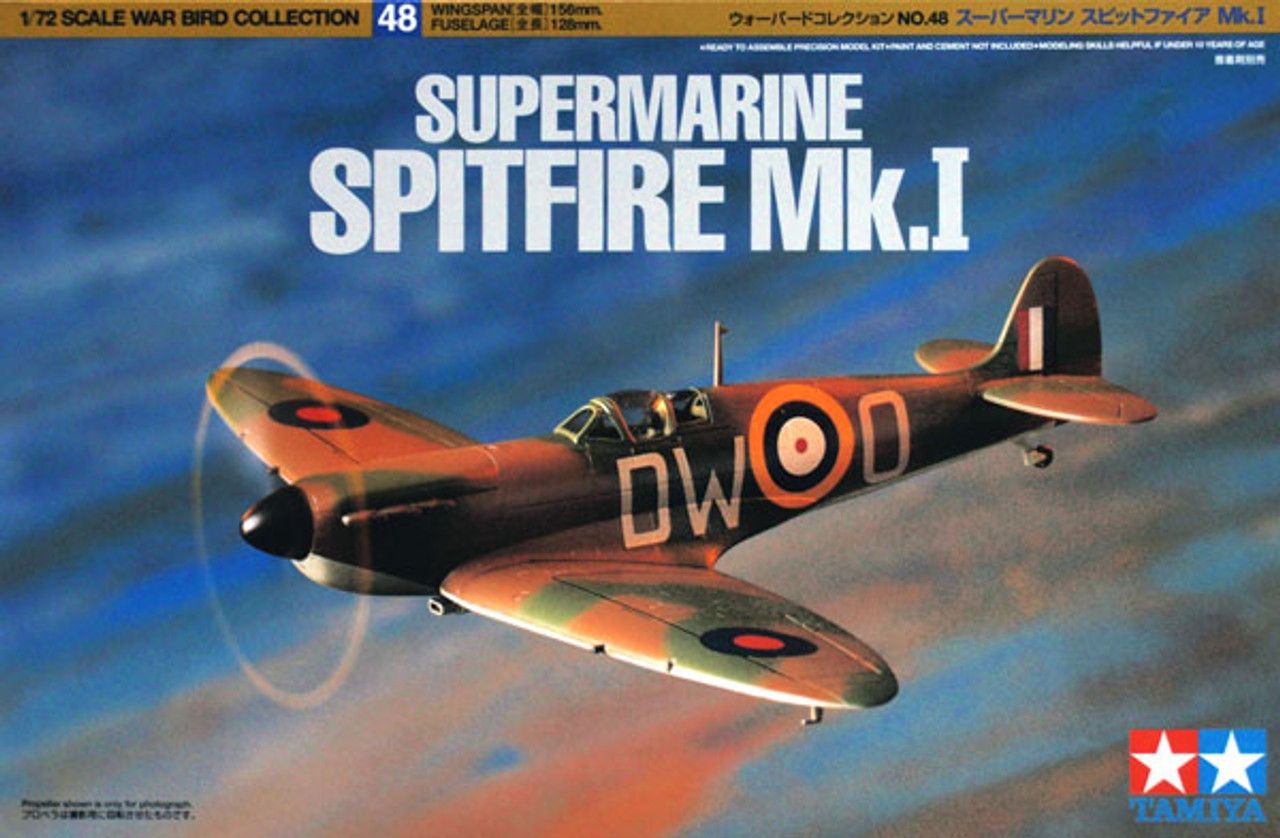 Tamiya 60748 Supermarine Spitfire Mk.1