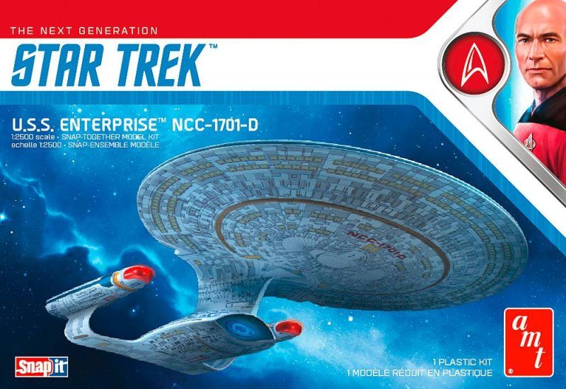 AMT 01126 U.S.S. ENTERPRISE NCC-1701-D - STAR TREK