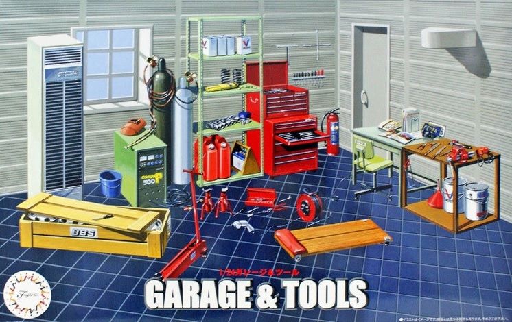 Fujimi 11635 Garage & Tools