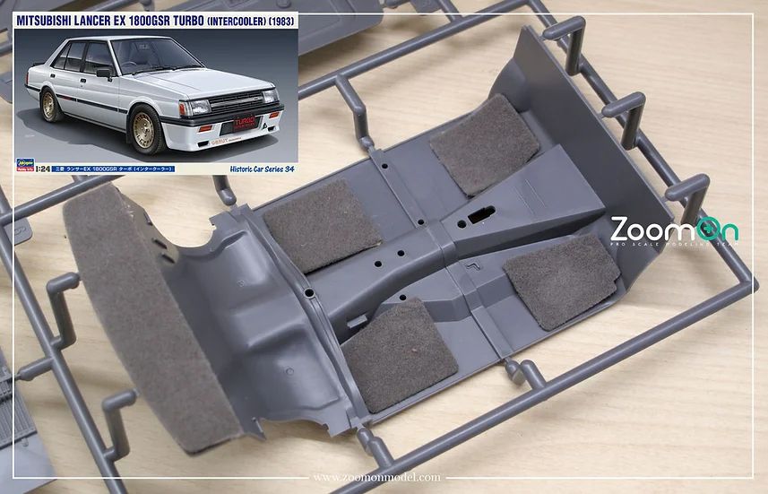 ZoomOn ZC010 Carpet set - Mitsubishi Lancer EX 1800GSR