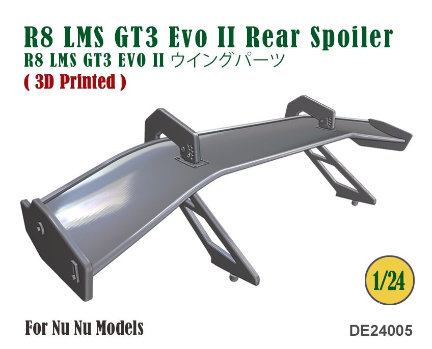 Fat Frog DE24005 R8 LMS GT3 Evo II Rear Spoiler