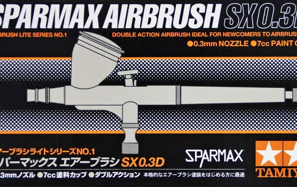 Tamiya 74801 Tamiya Sparmax Airbrush SX0.3D