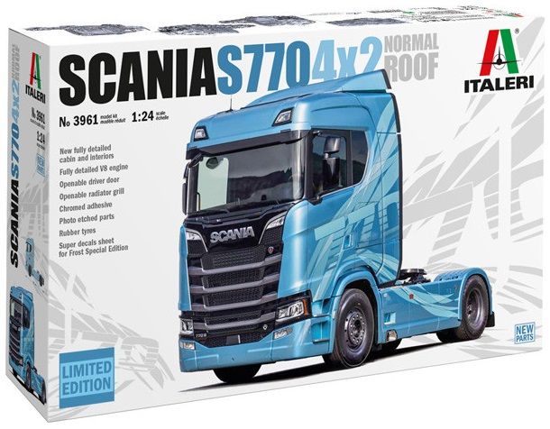 Italeri 3961 Scania S770 4x2 Normal Roof - LIMITED EDITION