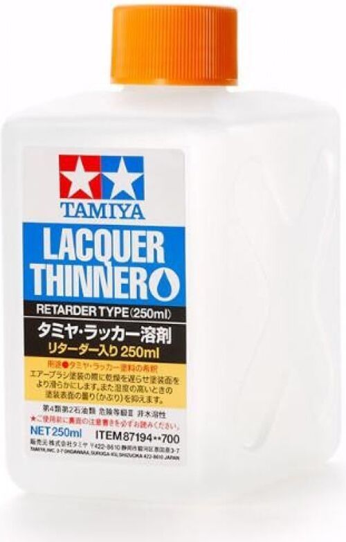 Tamiya 87194 Lacquer Thinner Retarder 250ml