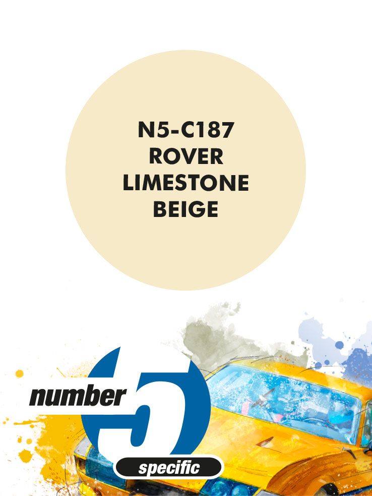 Number 5 N5-C187 Rover Limestone Beige (1x30ml)