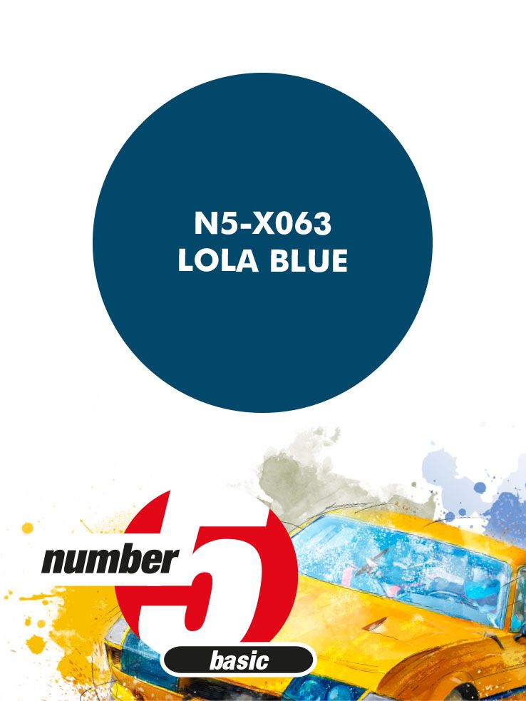 Number 5 N5-X063 Lola Blue (1x30ml)