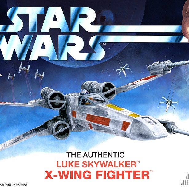 MPC 00948 STAR WARS A NEW HOPE X-WING FIGHTER SNAP