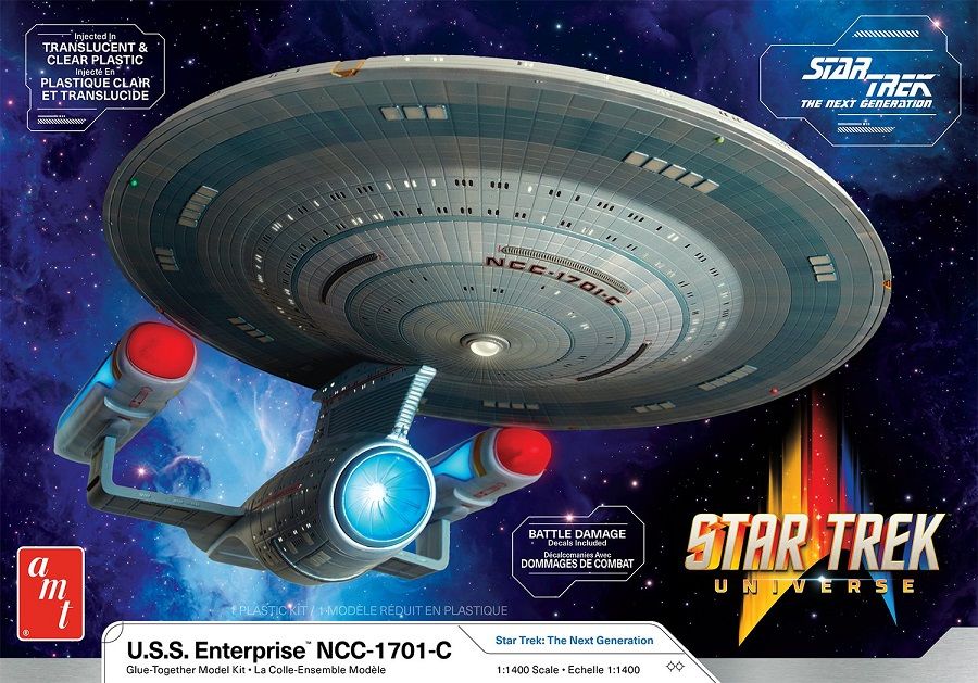 AMT 01332 STAR TREK U.S.S. ENTERPRISE NCC-1701-C