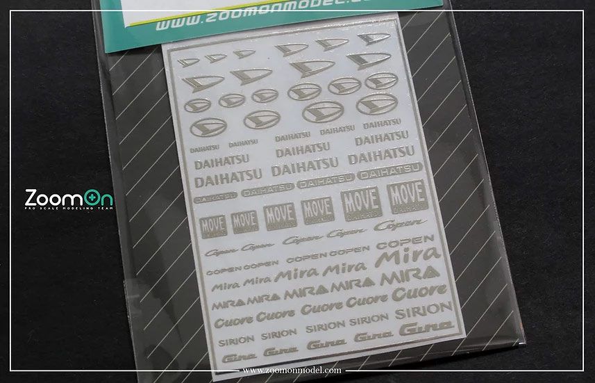 ZoomOn ZD141 Daihatsu logo metal sticker