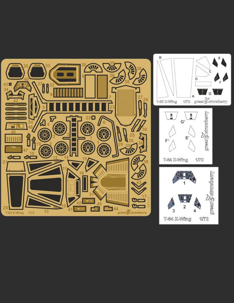 GreenStrawberry 02917 T-65 X-wing