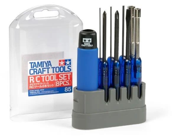 Tamiya 74023 Tool Set 8 PCS Tool Set