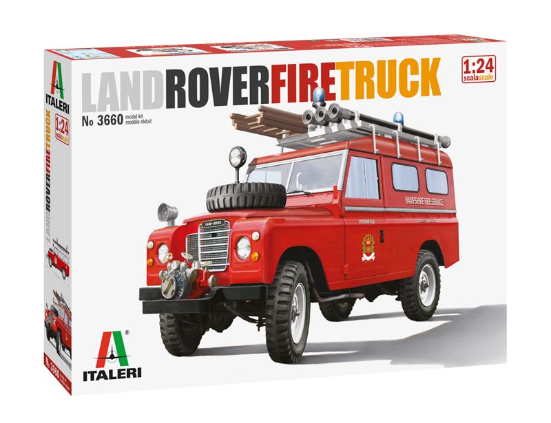 Italeri 3660 LAND ROVER FIRE TRUCK