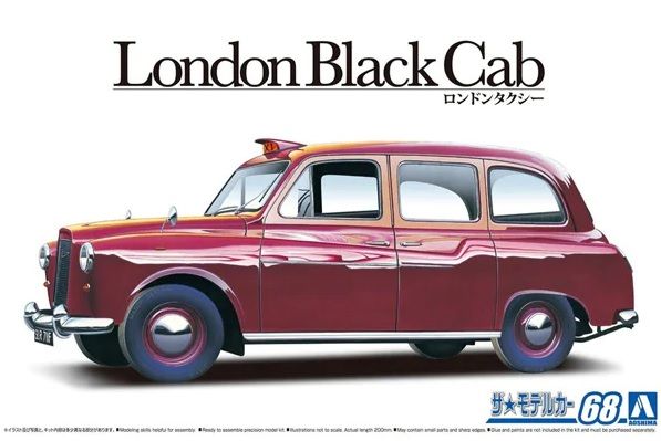 Aoshima 05967 FX-4 LONDON BLACK CAB 1968