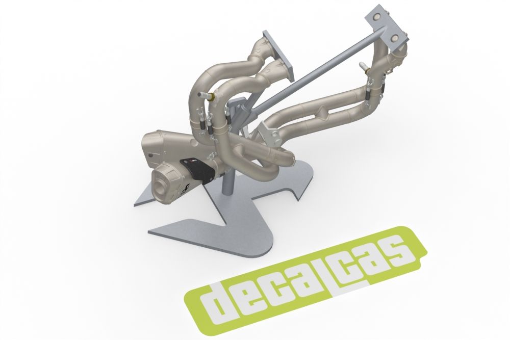 Decalcas PAR085 Exhaust for 1/12 scale models: Ducati Superleggera V4
