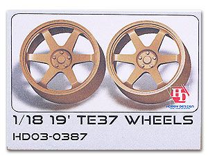 Hobby Design HD03-0387 19' TE37 Wheels