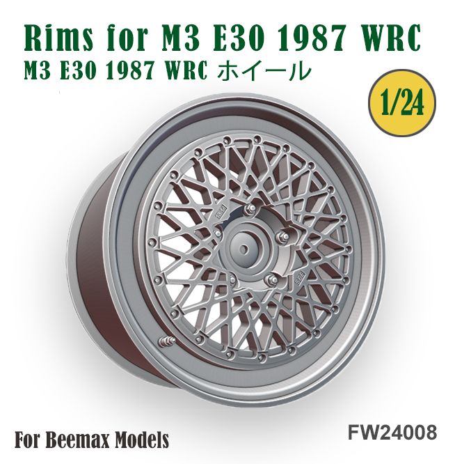 Fat Frog FW24008 Rims for M3 E30 WRC 1987