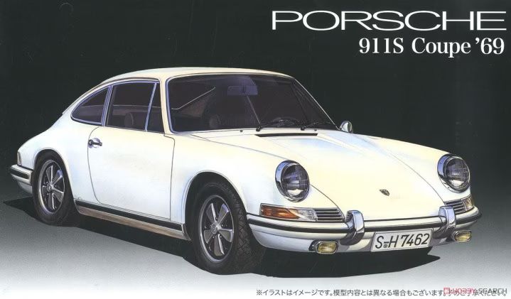 Fujimi 12668 PORSCHE 911S COUPE 1969