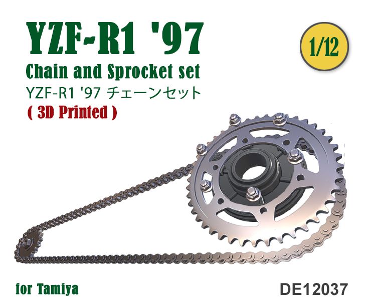 Fat Frog DE12037 Chain & Sprocket set YZF-R1 '97