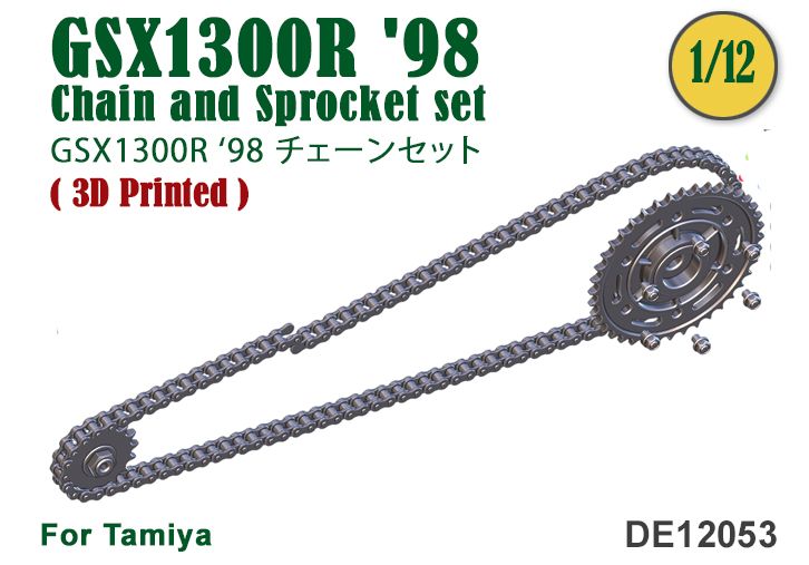 Fat Frog DE12053 Chain & Sprocket set for GSX1300R '98