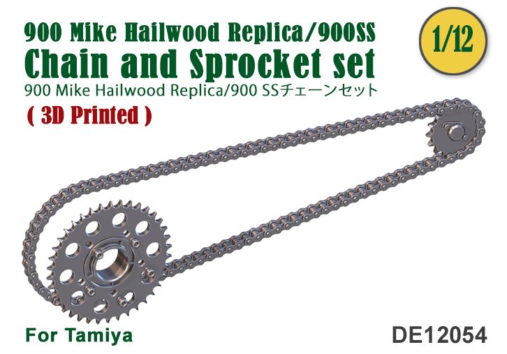 Fat Frog DE12054 Chain & Sprocket set for 900 Mike Hailwood Replica/900 SS