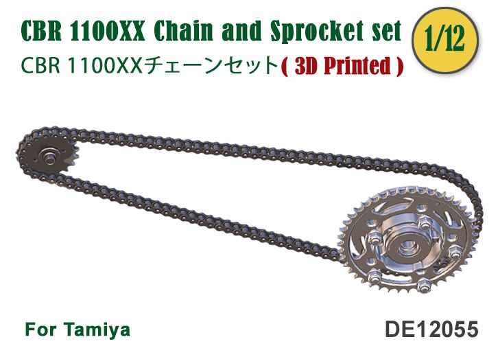 Fat Frog DE12055 Chain & Sprocket set CBR 1100XX