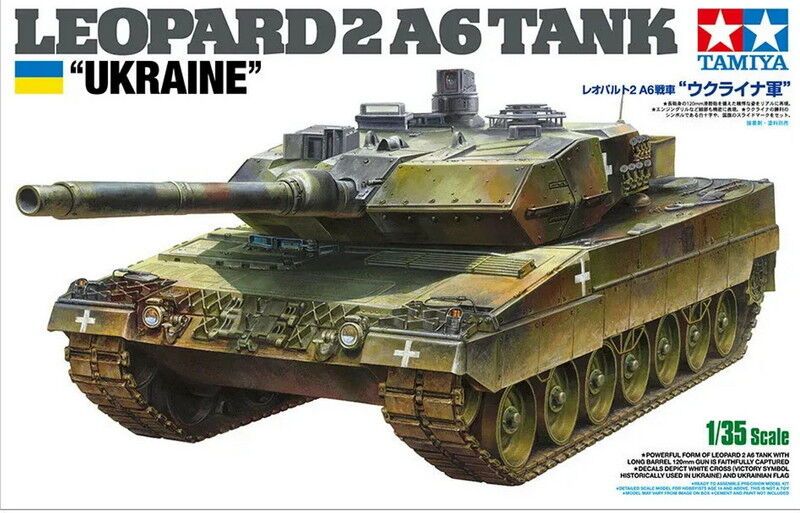 Tamiya 25207 Leopard 2A6 Ukraine