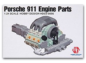 Hobby Design HD03-0656 Porsche 911 Engine Parts