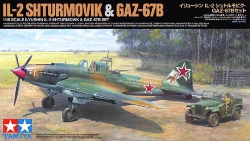 Tamiya 25212 IL-2 & GAZ-67B