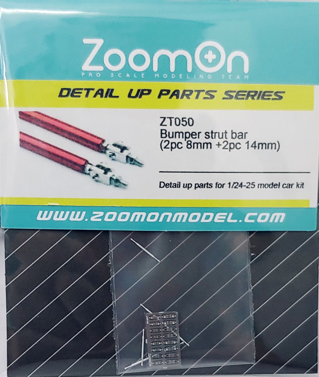 ZoomOn ZT050 Bumper strut bar (2pc 8mm +2pc 14mm)