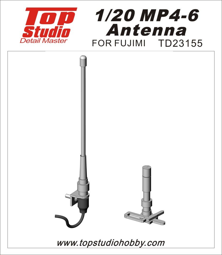 Top Studio TD23155 MP4/6 Antenna For Fujimi