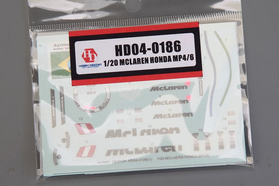 Hobby Design HD04-0186 Mclaren Honda MP4/6
