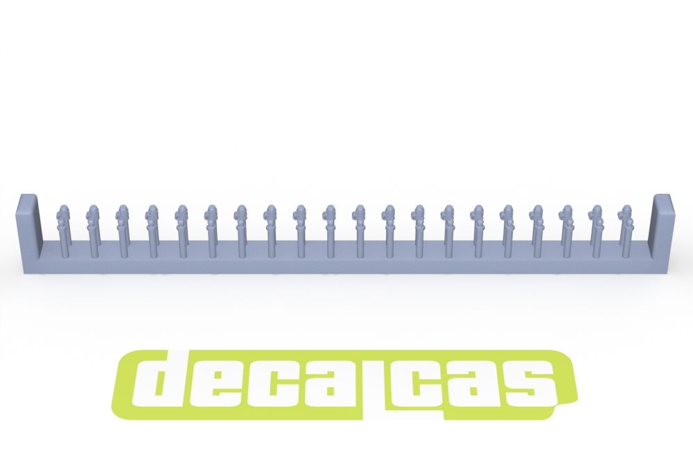 Decalcas PAR105 Detail for 1/24 scale models: Caliper bleed nipples - Type 01 (20+20 units/each)
