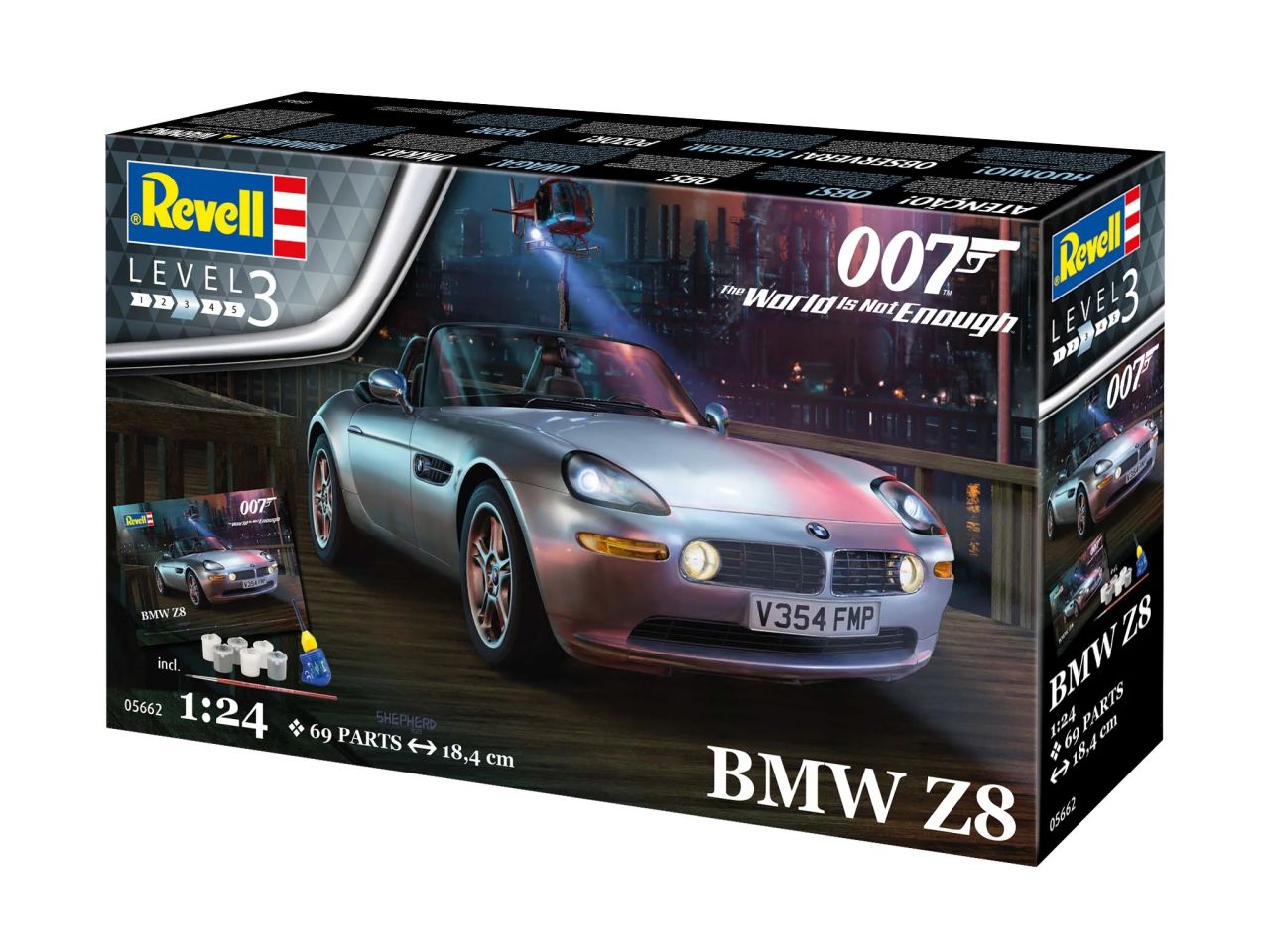 Revell 5662 James Bond BMW Z8 Gift Set