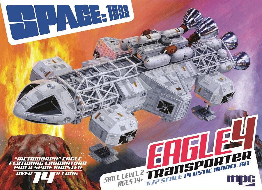 MPC 00979 SPACE 1999 EAGLE 4 FEATURING LAB POD AND SPINE BOOSTER