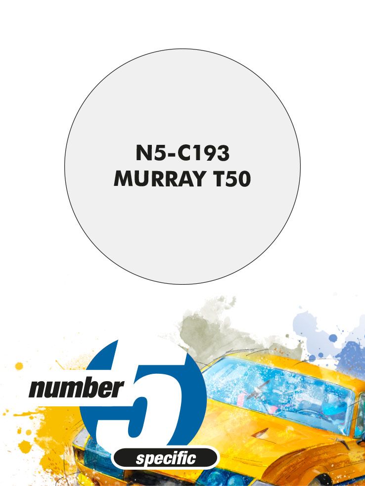 Number 5 N5-C193 Paint for airbrush: Murray T50 (1x30ml)