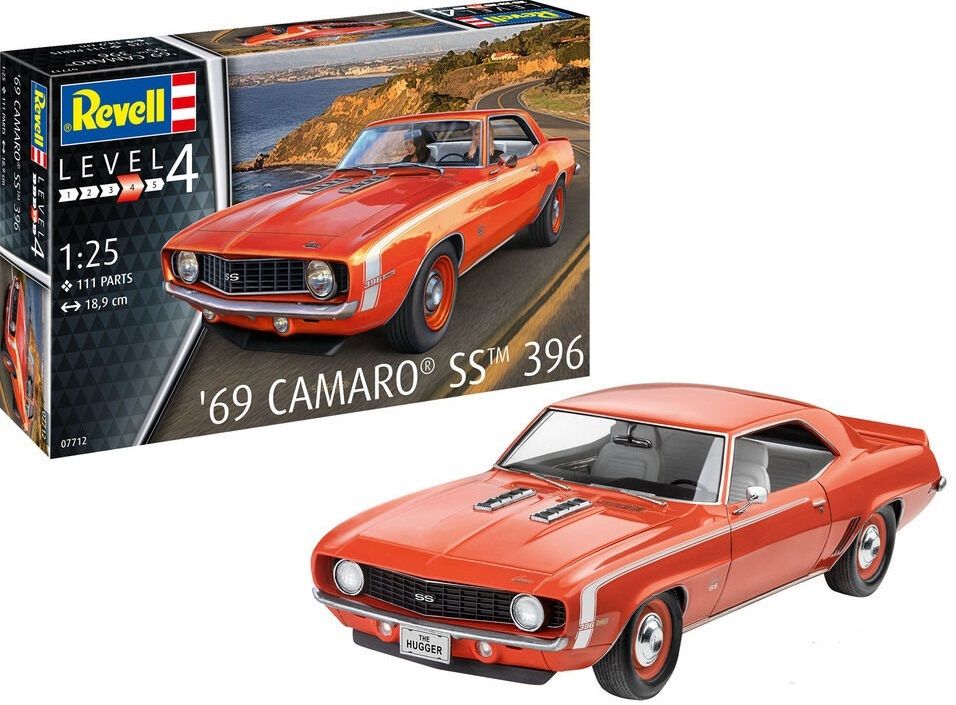 Revell 07712 1969 Camaro SS 396
