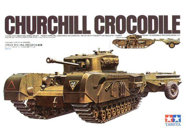 Tamiya 35100 Churchill Crocodile