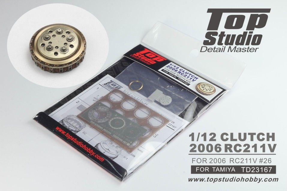 Top Studio TD23167 Clutch for 2006 RC211V (For Tamiya)