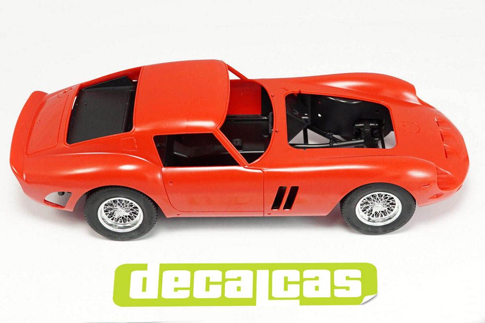Decalcas PAR100 Rims for 1/24 scale models: Borrani for Ferrari 250 GTO (4 units/each)