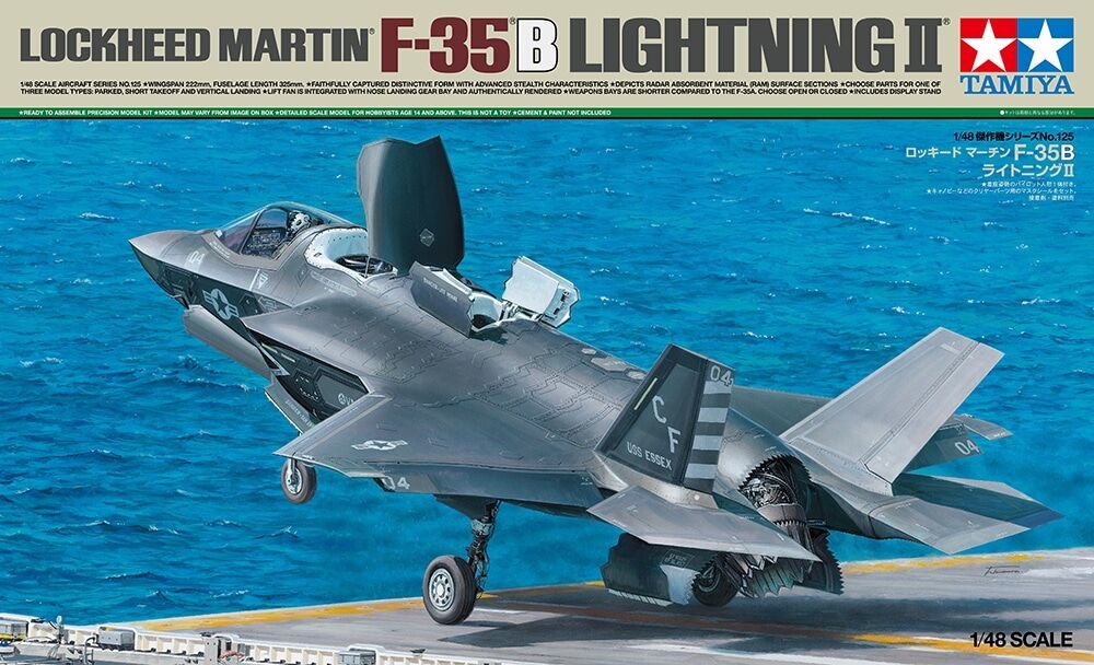Tamiya 61125 Lockheed Martin F-35B Lightning II